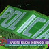 Un policía ebrio chocó su vehículo contra un poste