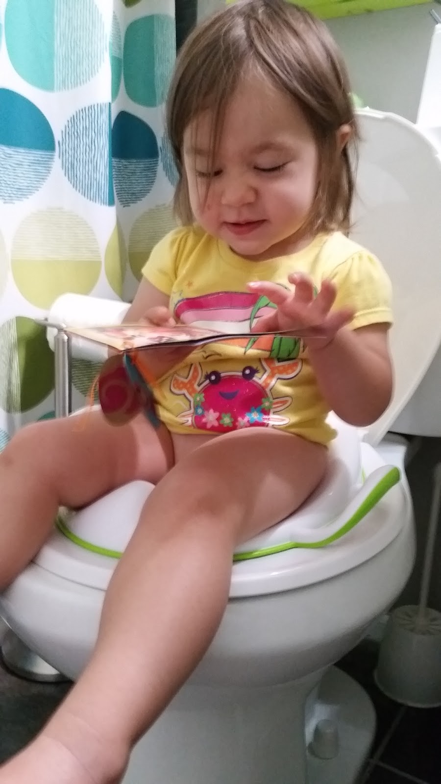 little girl potty training  