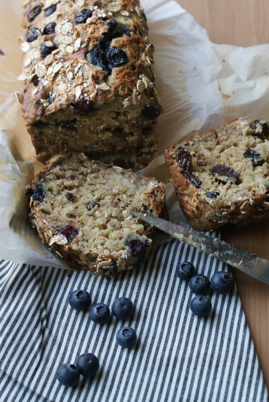 Mathilde Running Recette // Banana Bread Myrtilles Muesli