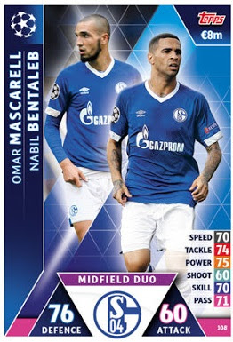 2018-19 Topps ahora Bundesliga 64 Daniel Caligiuri FC Schalke 04