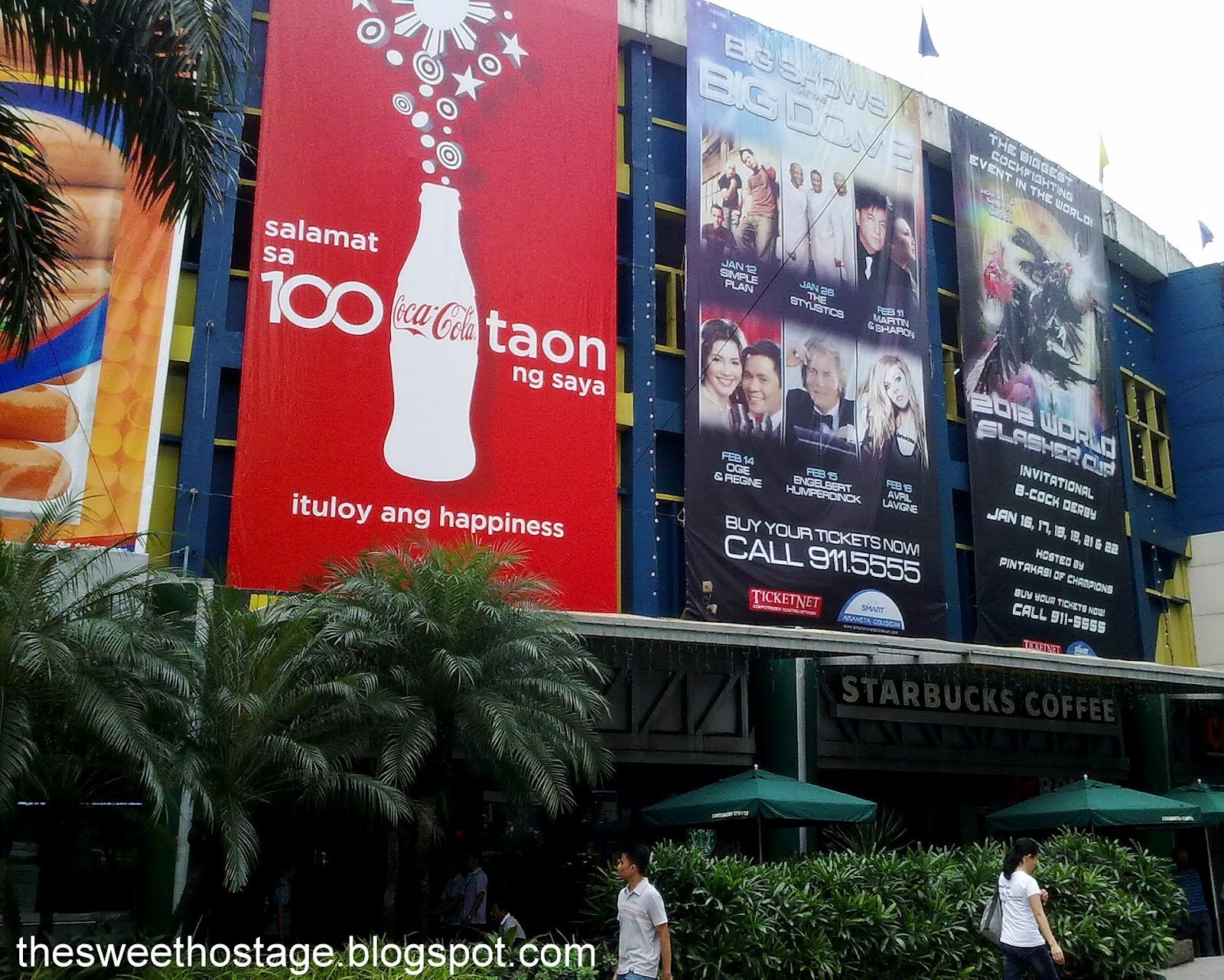SWEET HOSTAGE COKE 100 years in the Philippines BILLBOARD( 2 )