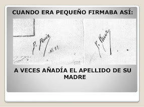 firma de Picasso