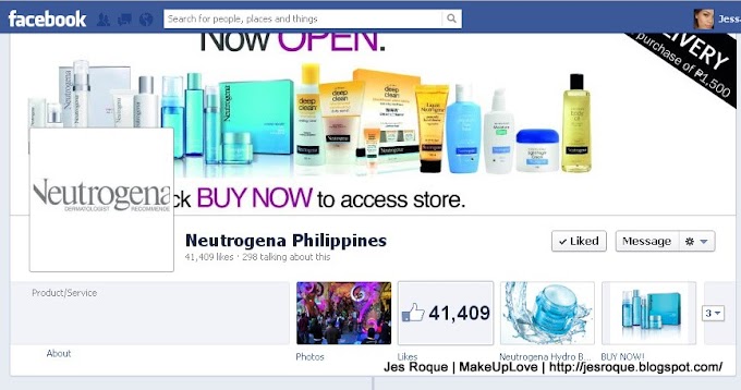 NOW OPEN | Neutrogena Online Store