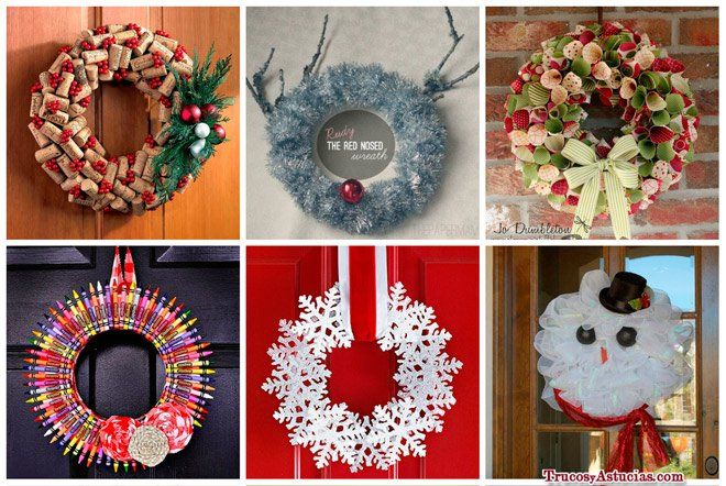 Corona De Navidad Decoradas Con Cuerda Corona De Navidad Decoradas Con Cuerda