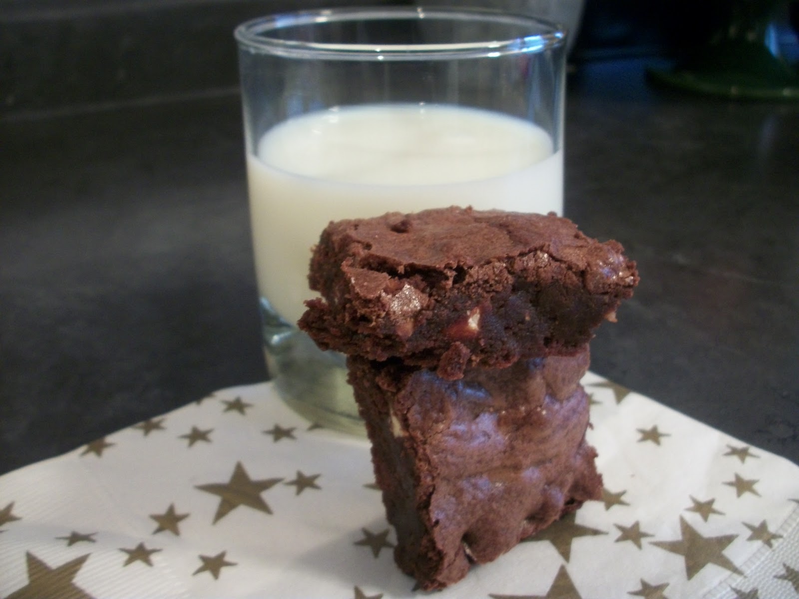 Cook with Sara Cherry Almond Brownies