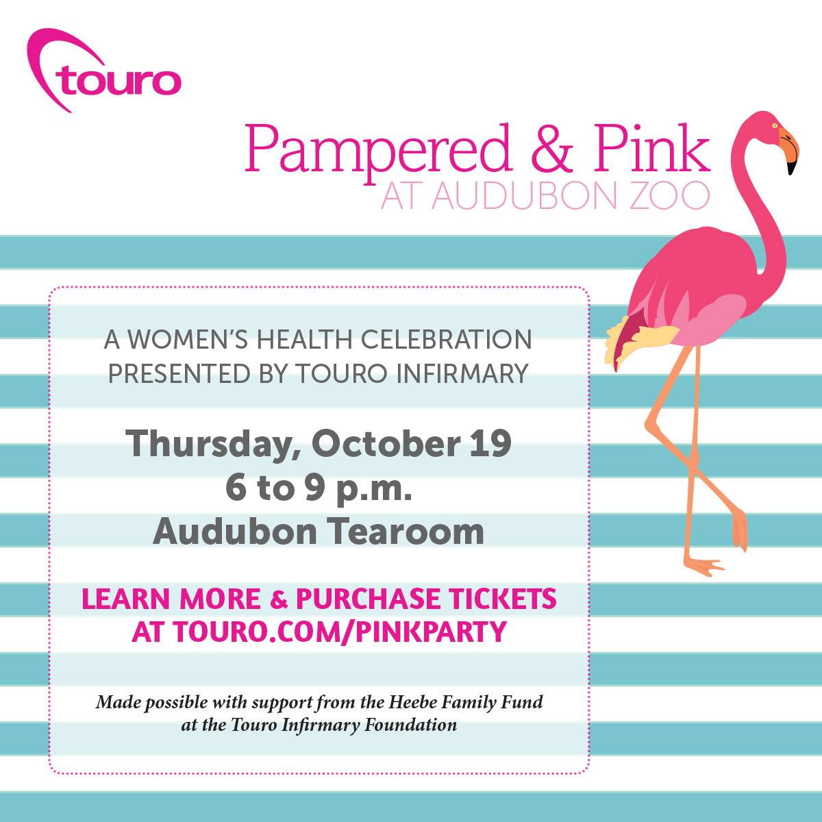Moving Beyond Cancer in NOLA Come Be Pampered and Pink on October 19th