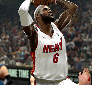 NBA 2K13 LeBron James Cyberface Patch 2K