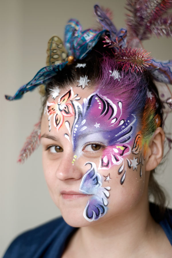 Gaspard Bowden Body painting event Melbourne 2010