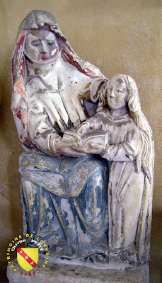 Bulligny - Église de la Nativité-de-la-Vierge - Sainte Anne instruisant la Vierge