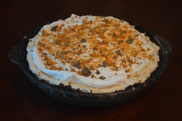 Creamy Butterfinger Pie