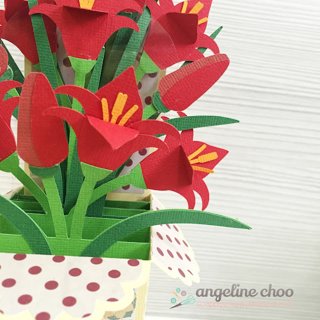 ScrappyScrappy: Chinese New Year Flowers with Angeline #svgattic #scrappyscrappy #flowers #boxcard #card #svg #cutfile #diecut