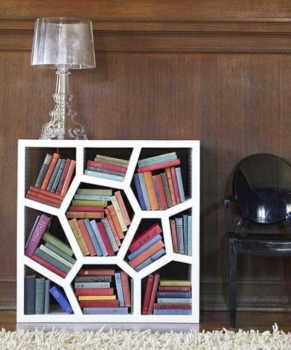 Practical bookcase for home