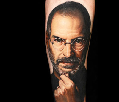 Tatuaje de Steve Jobs