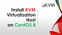 Install KVM Virtualization Host on CentOS 8