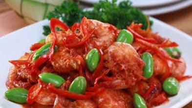 Resep Cara Membuat Udang Goreng Petai