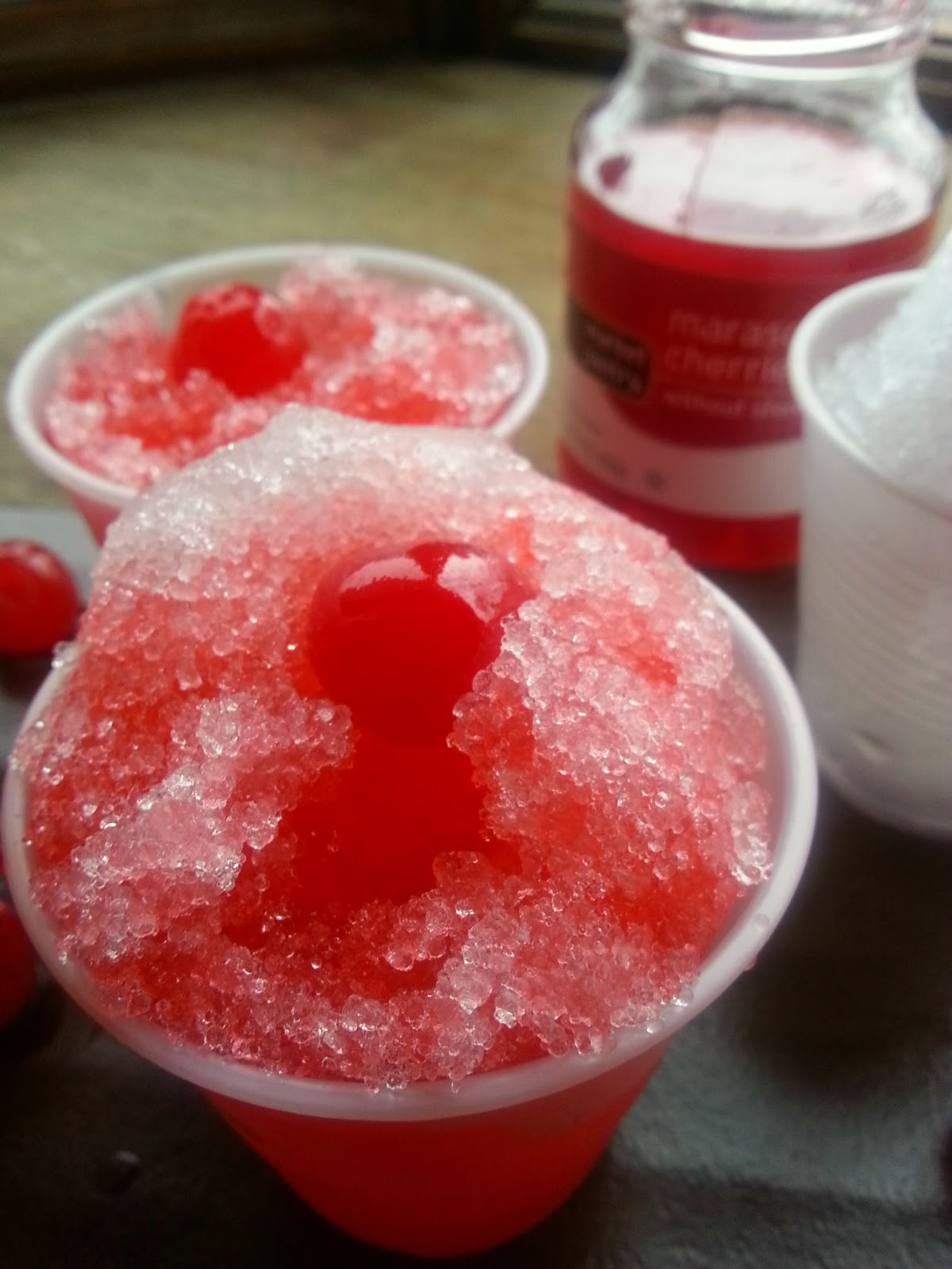 chica chocolatina: Cherry Mexican Raspado