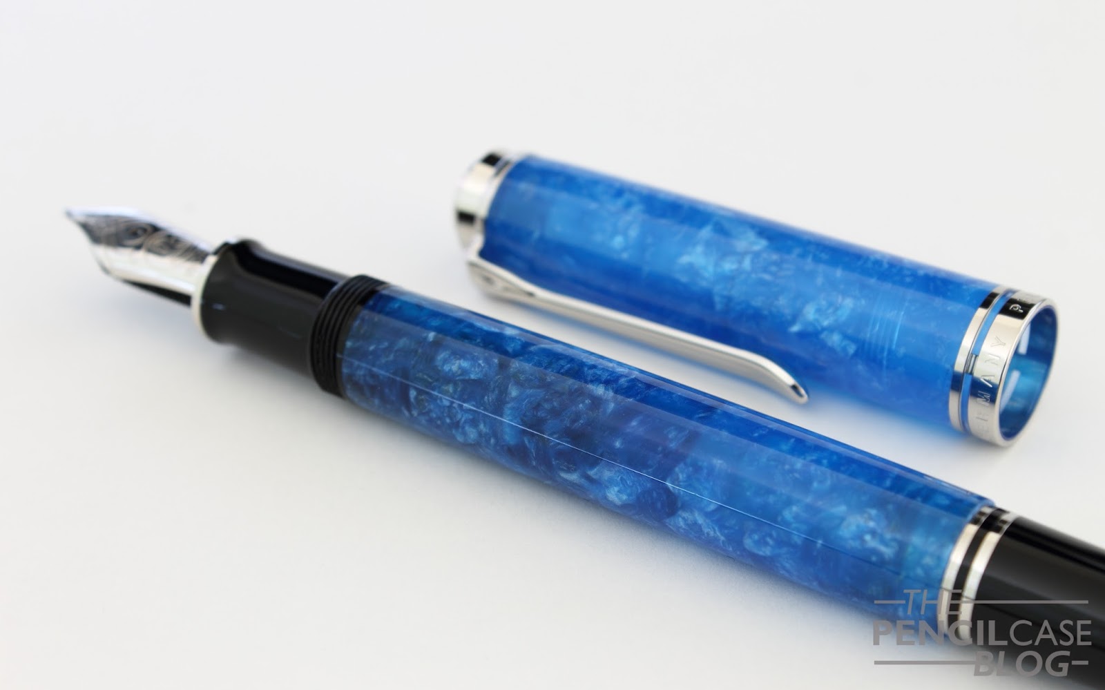 PELIKAN M805 VIBRANT BLUE FOUNTAIN PEN REVIEW The Pencilcase Blog