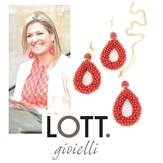  LOTT gioielli Earring - Jewelry - Queen Maxima of Netherlands