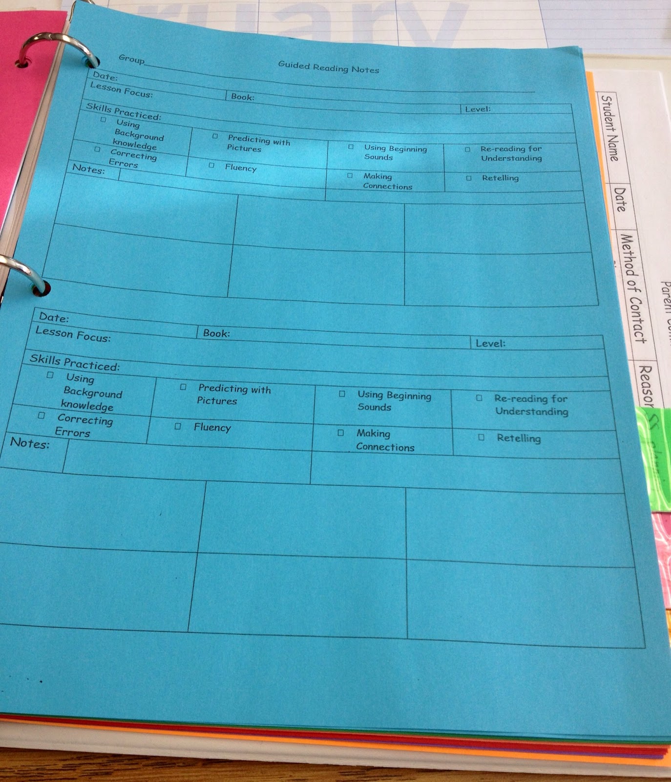 Kindergarten Is Crazy Fun Guided Reading The Key Is Being Organized 