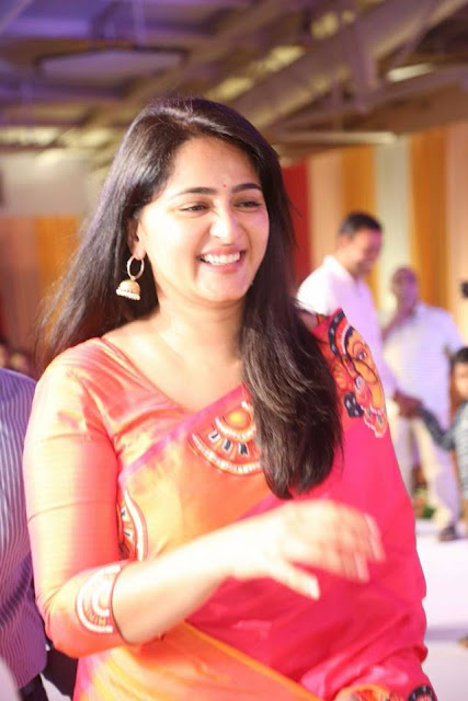 Anushka Shetty at Shyam Prasad Reddy's daughter's wedding Anushka Shetty at Shyam Prasad Reddy's daughter's wedding