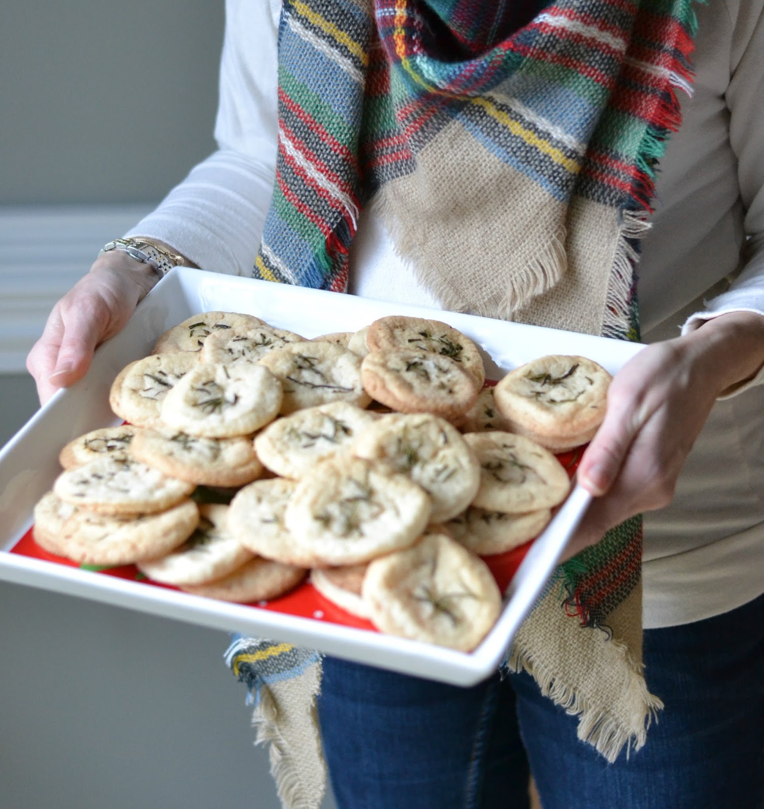 SMIDGE OF THIS Rosemary Sugar Cookies (A Wannabe Recipe) + Christmas Notes