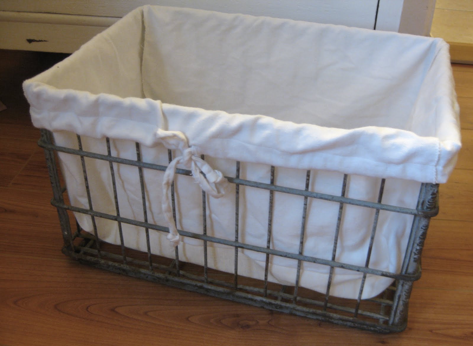 My *PINK* Life Basket Liner Tutorial