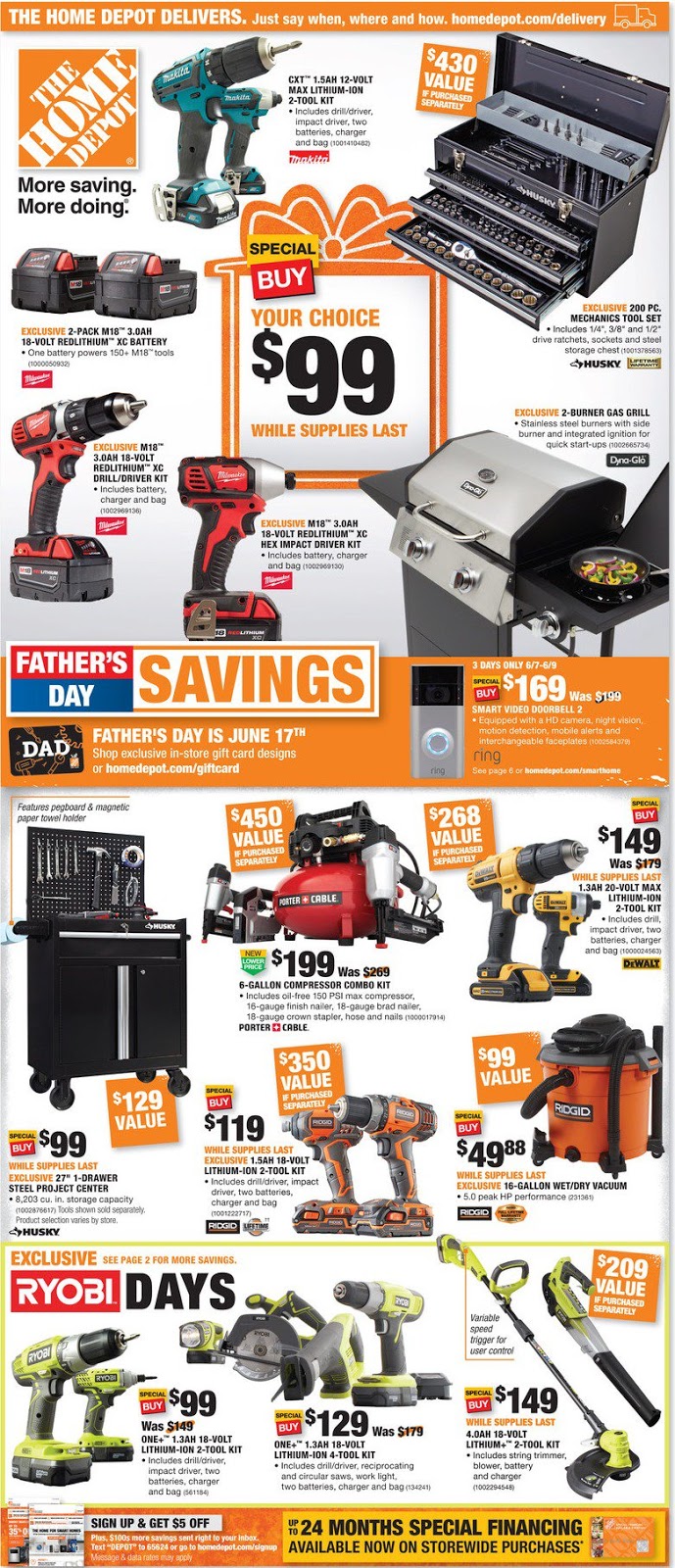 home depot weekly ad june 7 17 2018 view weekly ad home depot weekly ad flyer