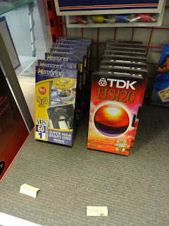 They've got a lot of VHS tapes in stock at RadioShack RadioShack in Lytham Saint Annes