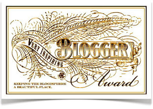 Premio - Very Inspiring Blogger Award