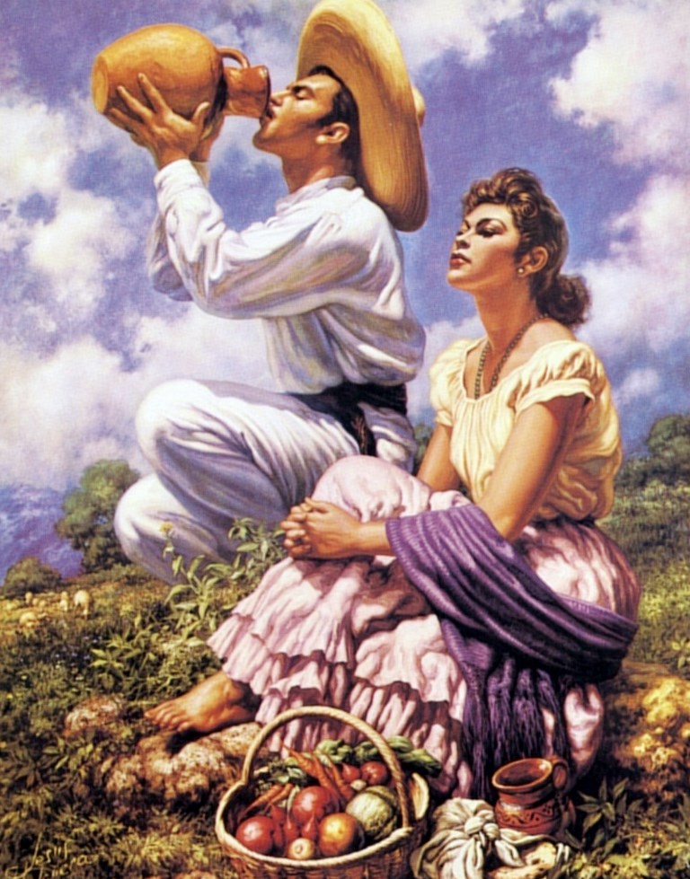 EL ARTE Y ACTIVIDAD CULTURAL: Pinturas Mexicanas al Óleo