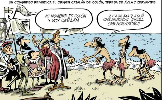 Origen catalán de Colón, Teresa de Ávila, Cervantes Origen catalán de Colón, Teresa de Ávila, Cervantes