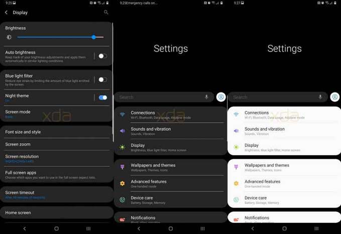 galaxy-s9-get-darck-mode-with-android-pie-