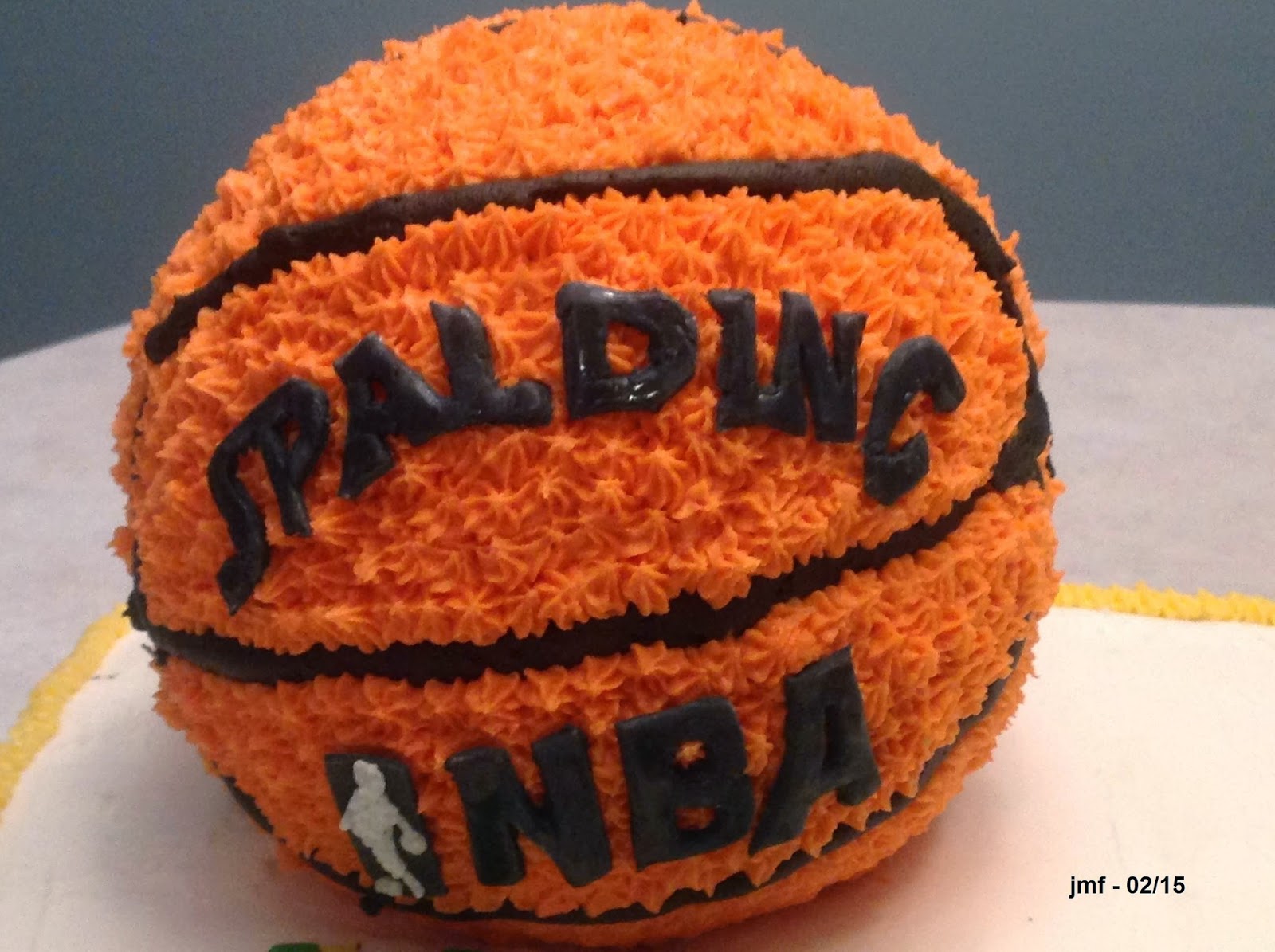 Jen's Crafts and Cakes Basketball Cake