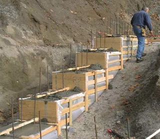 Stepped foundation on Sloping Grounds Stepped foundation on Sloping Grounds