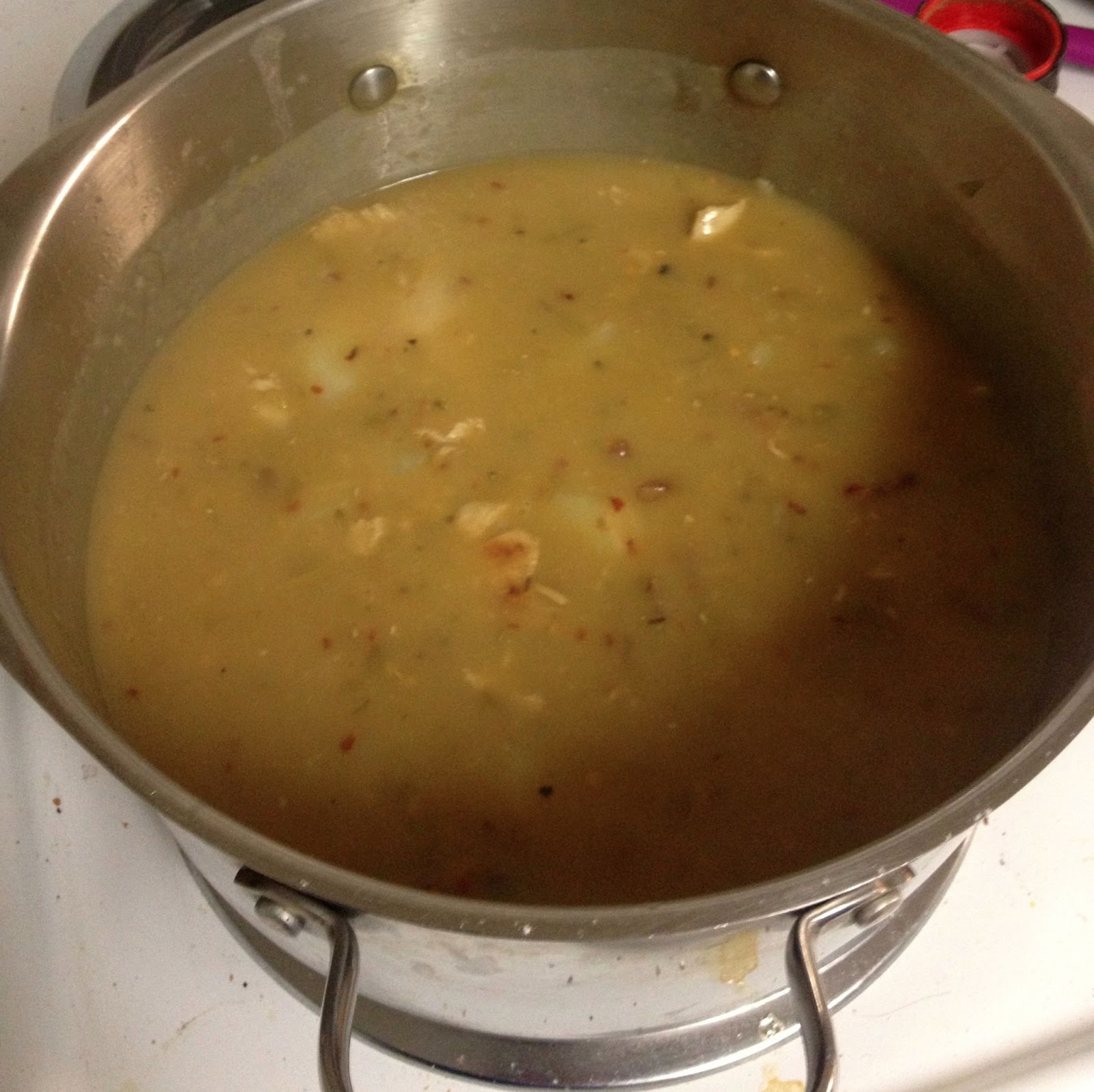 The Small Hour Cook My First RecipeGreen Chili Chicken and Potato soup