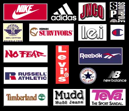 Clothing Logos | Logo Wallpaper