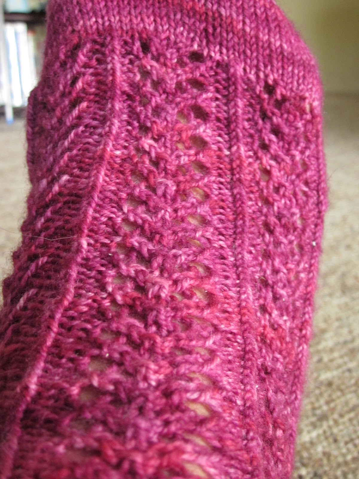 The Crooked Knitter Longest Socks EVER