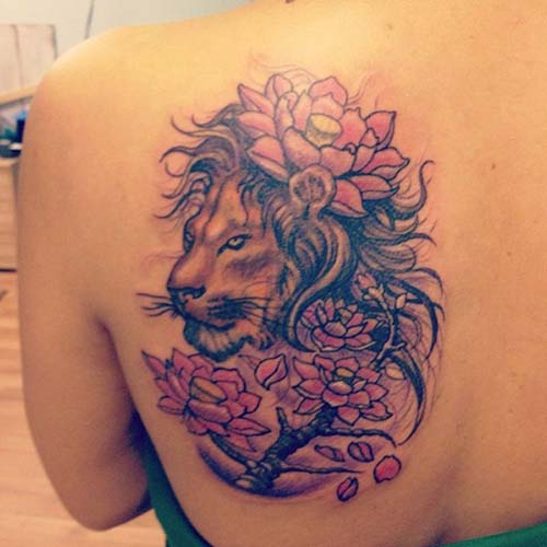 girly lion tattoo dişi aslan dövmesi girly lion tattoo dişi aslan dövmesi