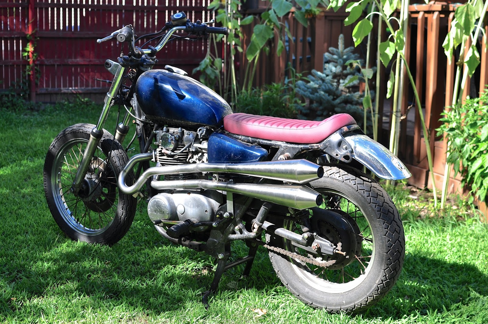 Counter Balance Motorcycles Stainless xs 650 Exhaust system