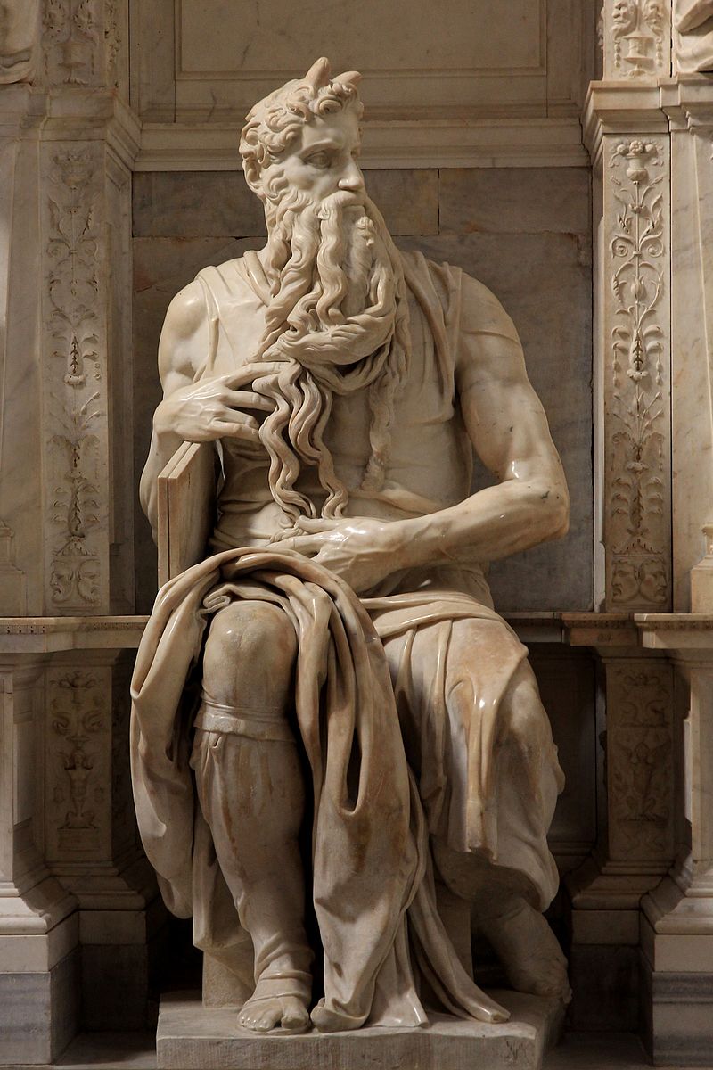 Moses by Michelangelo Pope Julius II Tomb (1505-1545) Moses by Michelangelo Pope Julius II Tomb (1505-1545)