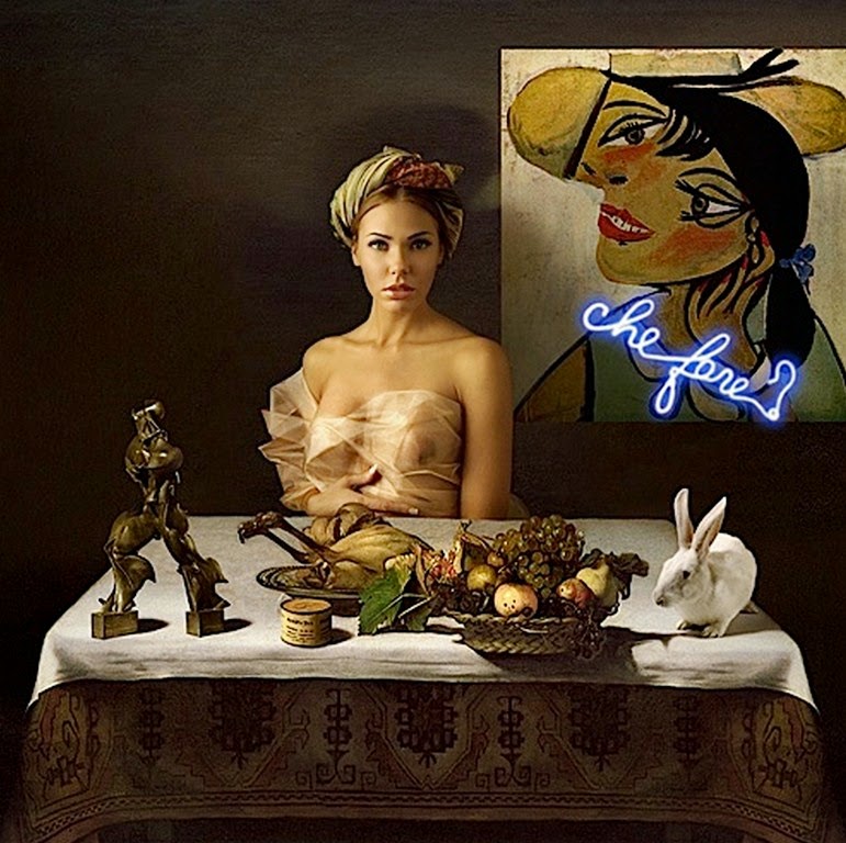 pintura-surrealista-mujeres-y-frutas