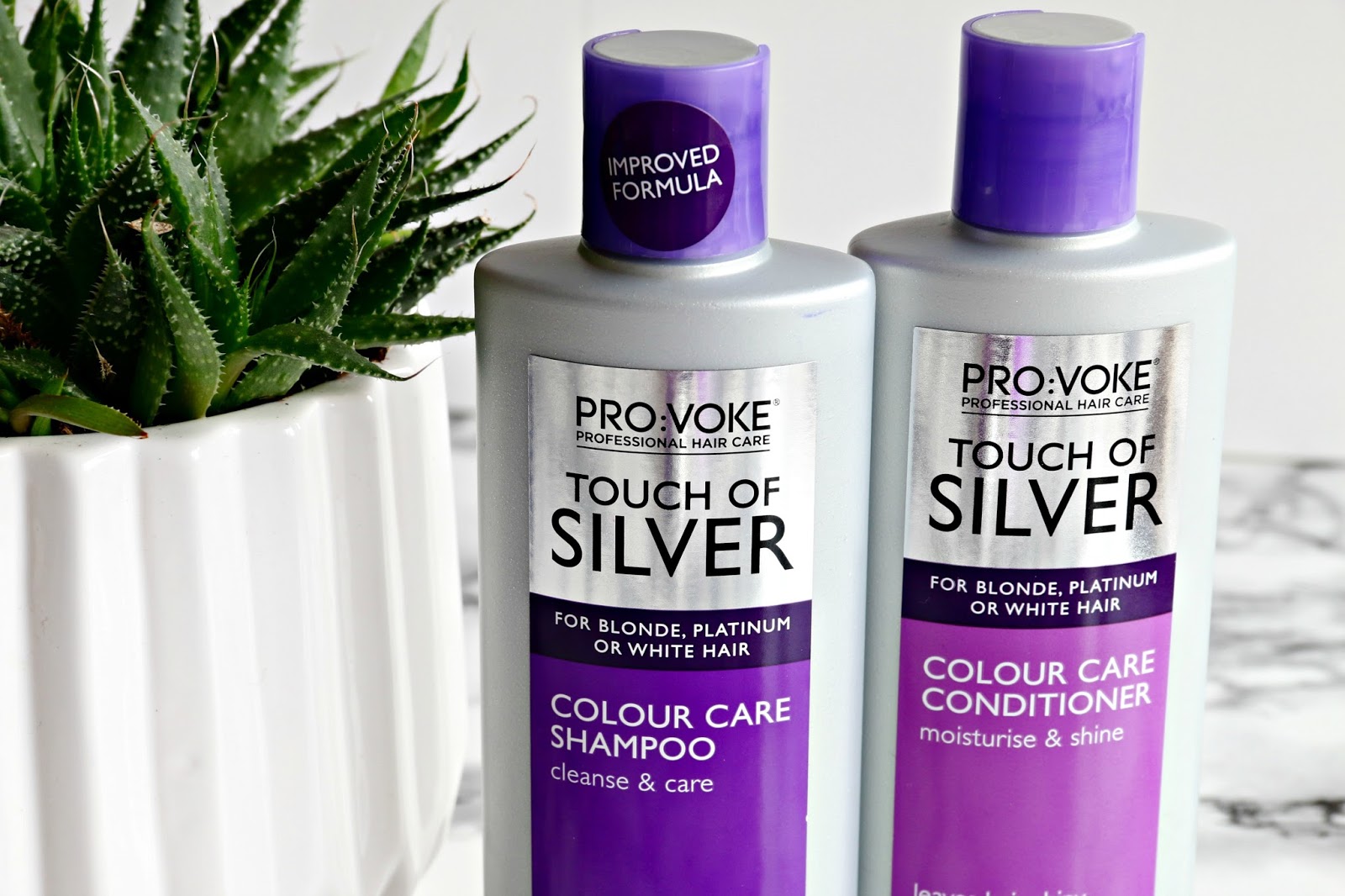 PRO:VOKE Touch Of Silver Shampoo and Conditioner Review PRO:VOKE Touch Of Silver Shampoo and Conditioner Review
