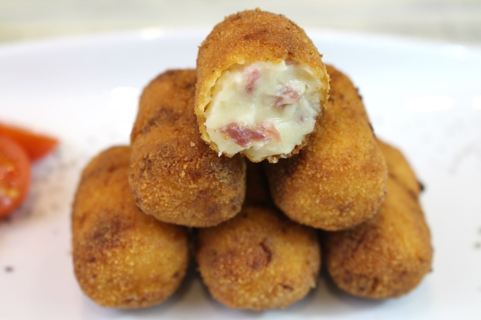 Croquetas caseras de jamón