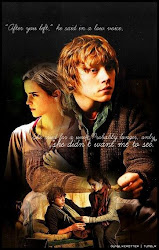 hermione ron left harry potter ronmione granger he she weasley quotes cried said week voice want longer probably loveteam didn