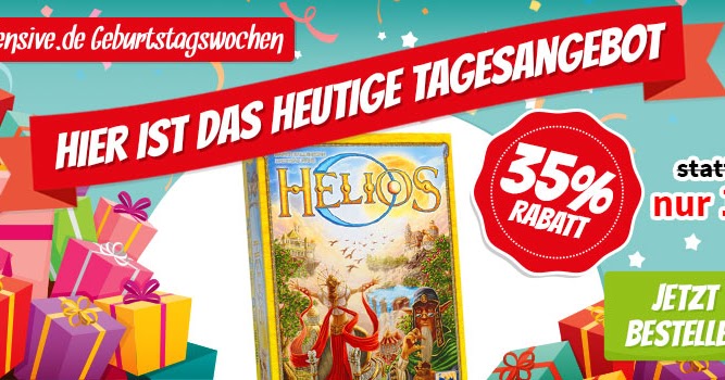 Spiele und Spieler: Spiele-Offensive Geburtstagswochen 2016 - Helios