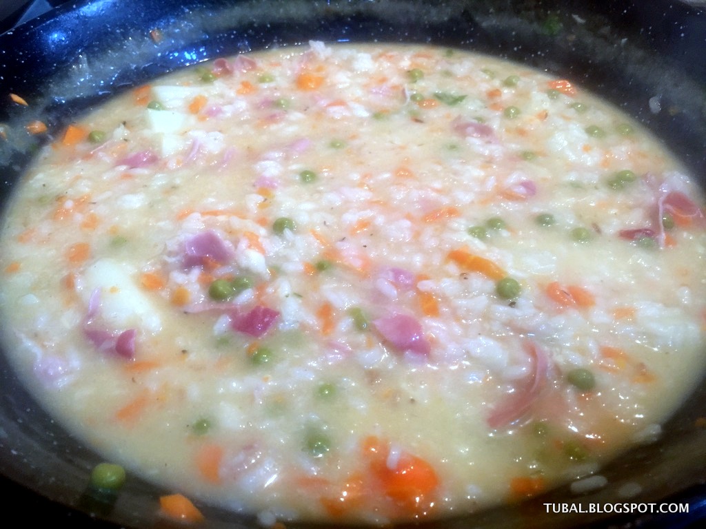 TUBAL RISOTTO DE ESPARRAGOS BLANCOS AL CARABALLAS