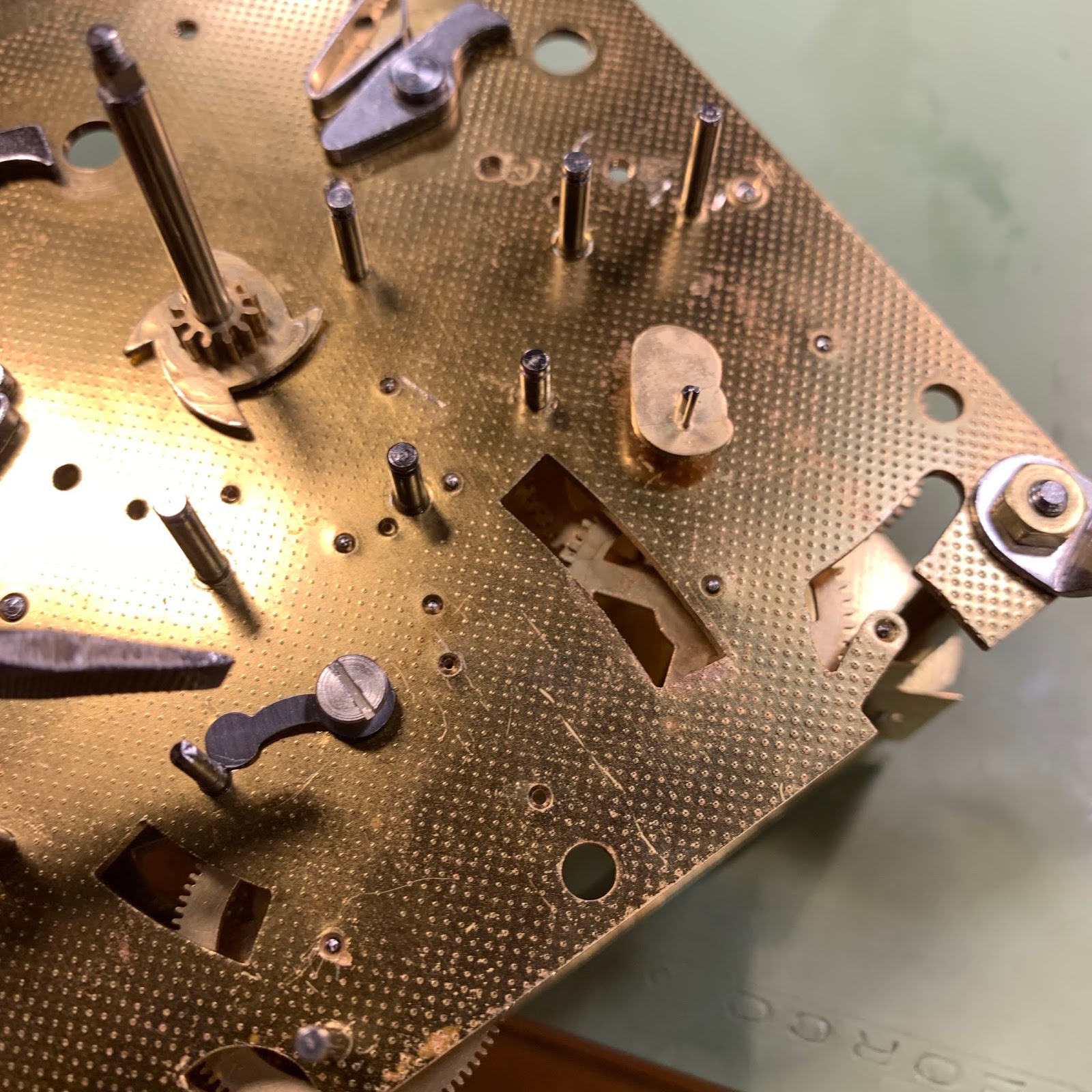 Vintage Hamilton Watch Restoration 1977 Hamilton Mantel Clock