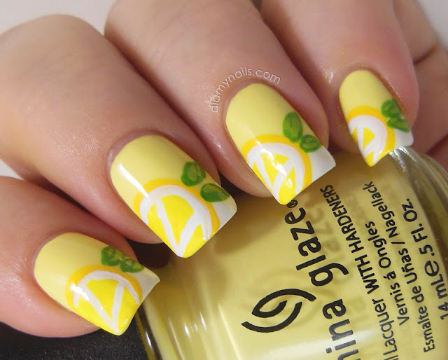 Lemon manicure ideas!