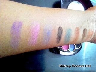 Makeup Eyeshadow Swatches