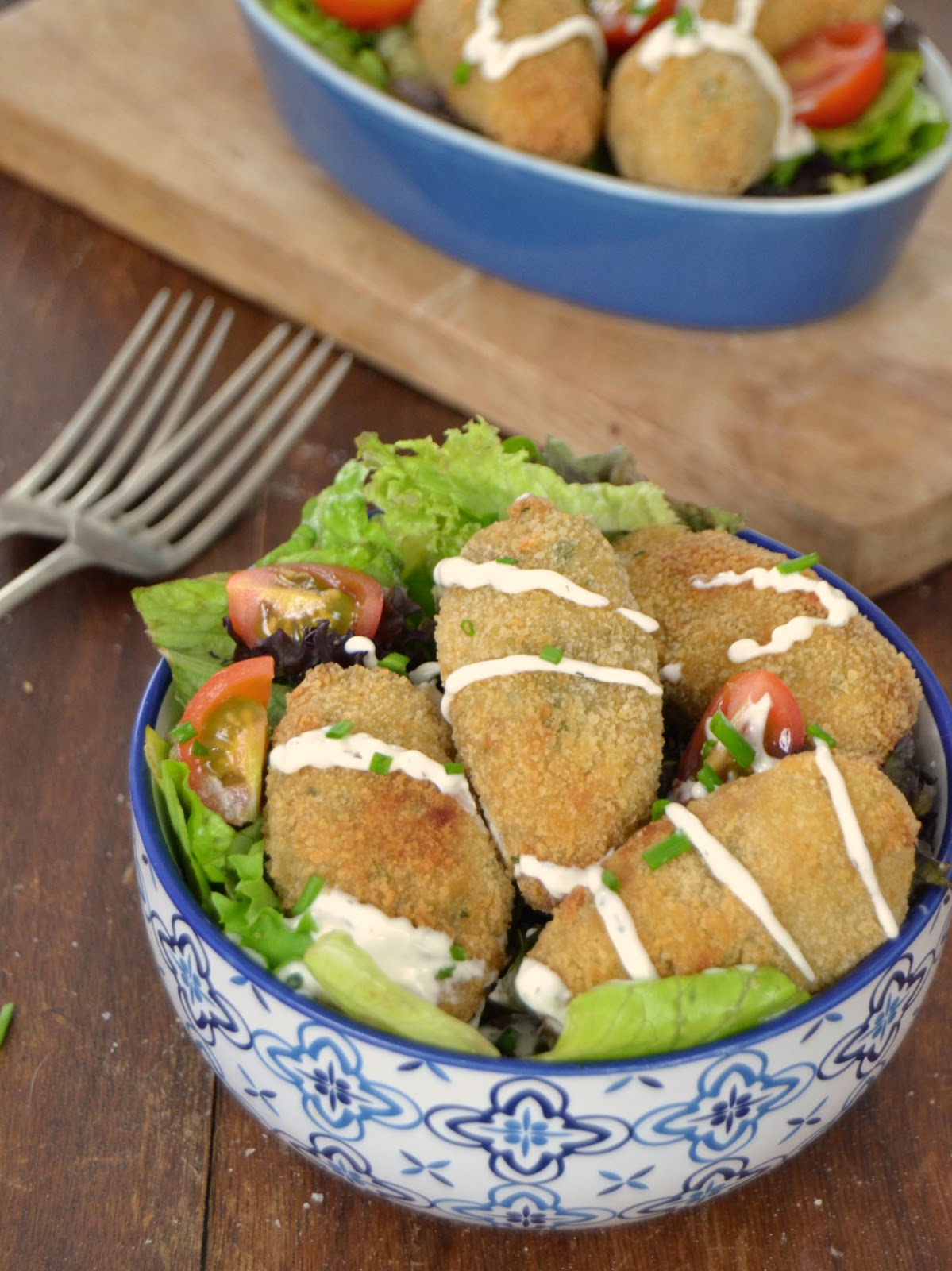 Croquetas de garbanzos Cuuking! Recetas de cocina